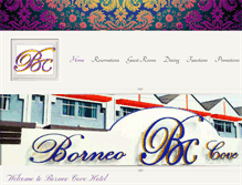 Tablet Screenshot of borneocove.com